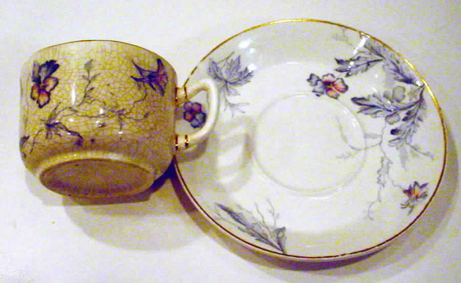 MAD104 Flat Cup & Saucer Set by John Maddock & Sons-1