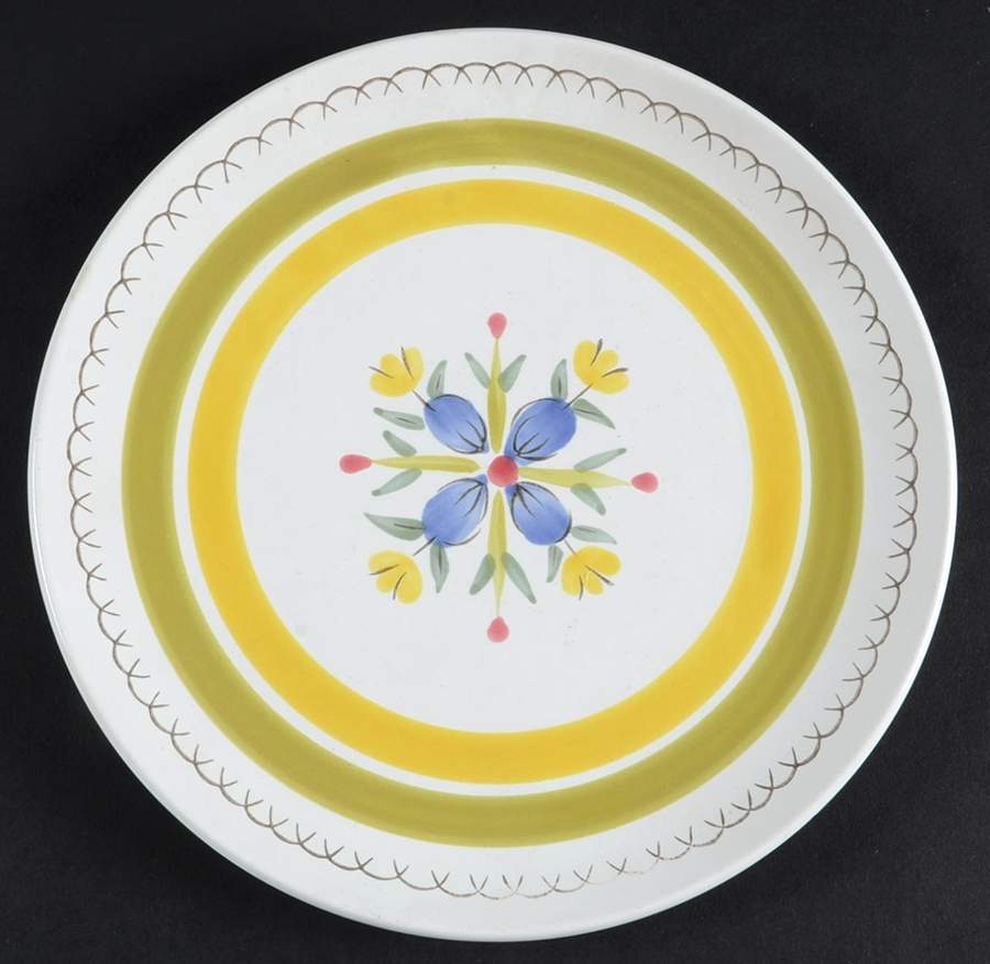 Floribunda Salad Plate by Mikasa-1