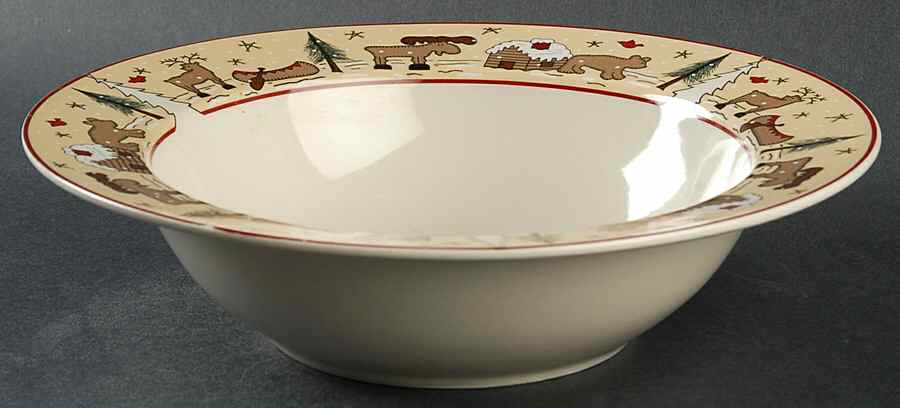 Ginger Creek 9" Round Vegetable Bowl by Meiwa-1