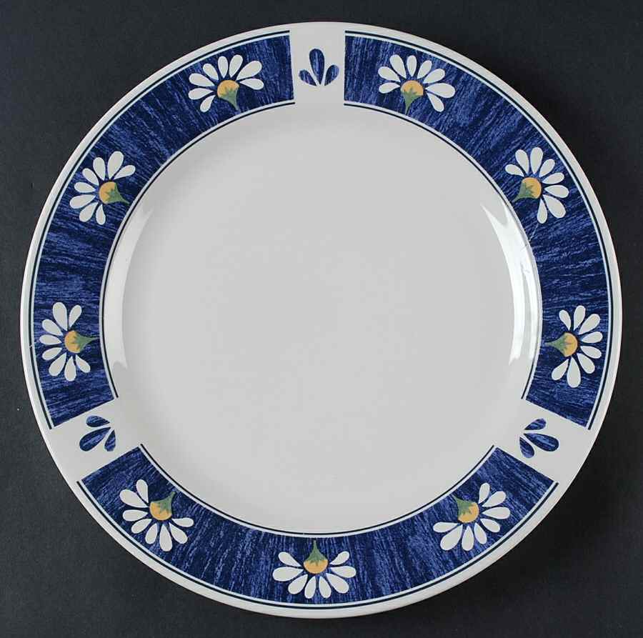 Spring Daisy 12" Chop Plate (Round Platter) by Majesticware-1