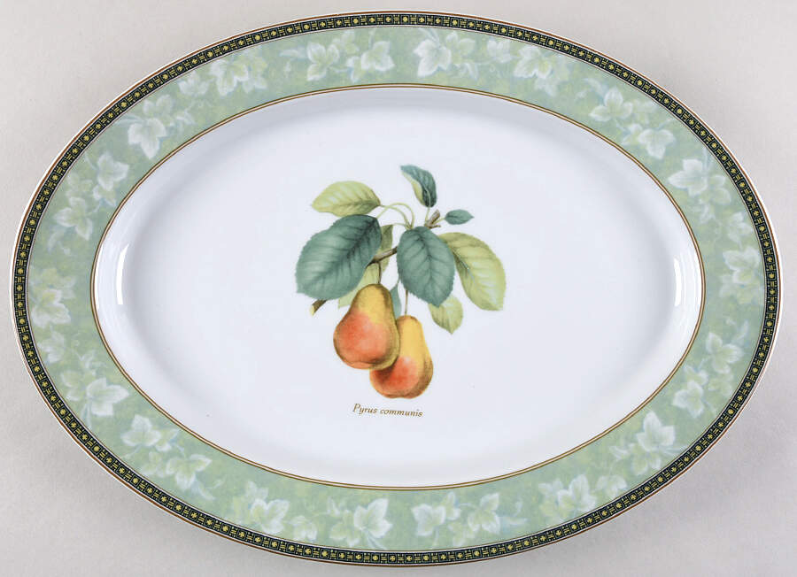 Fruit Odyssey 16" Oval Serving Platter by Mikasa-1