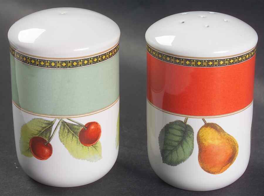 Fruit Odyssey Salt & Pepper Set by Mikasa-1