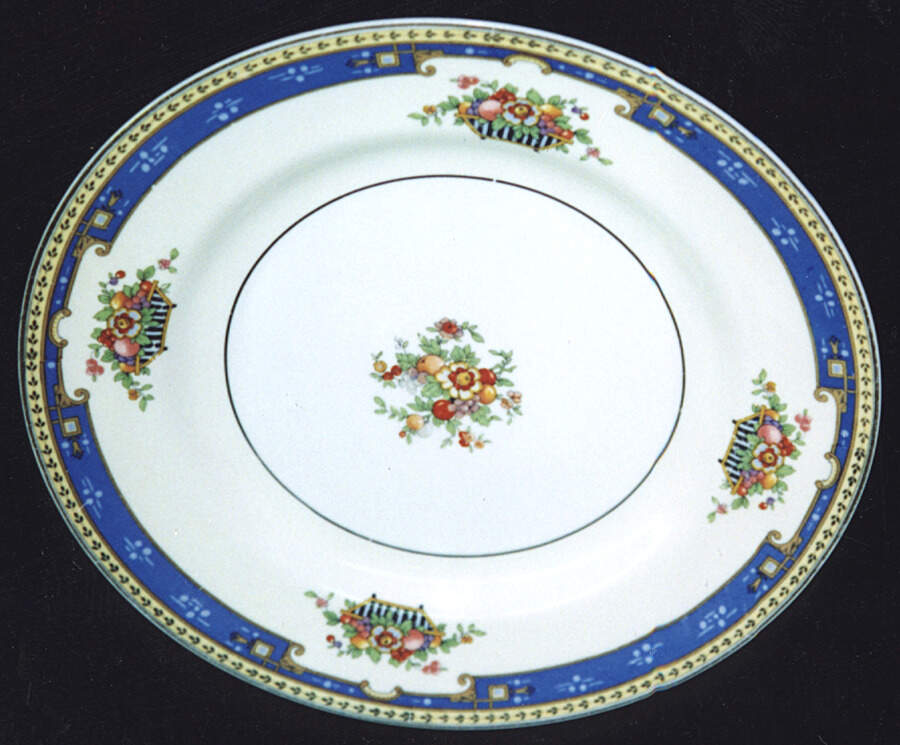 Castile Dinner Plate by J & G Meakin-1
