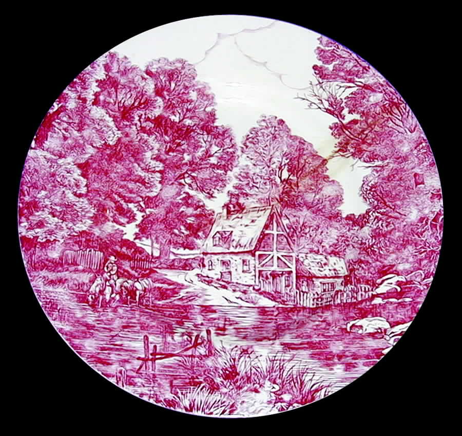 The Ford Dinner Plate by Minton-1