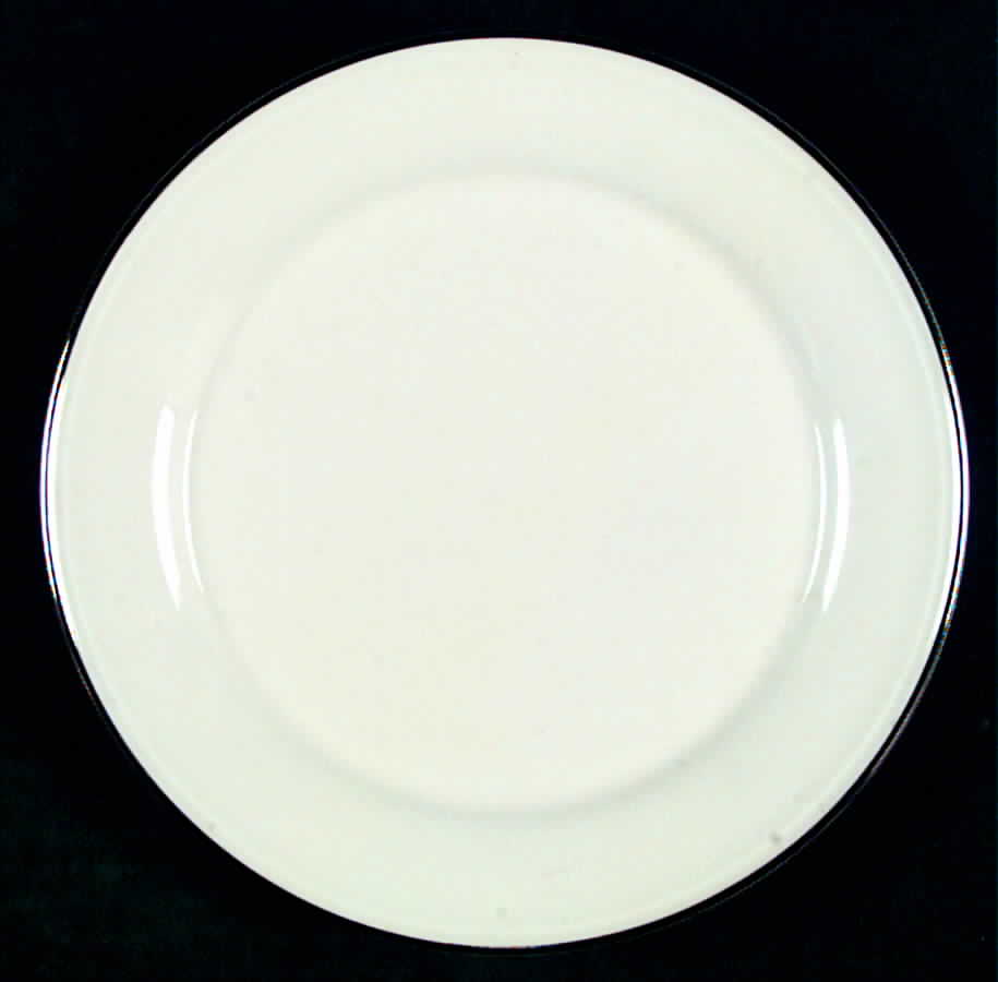 Silver Ring Salad Plate by Mikasa-1