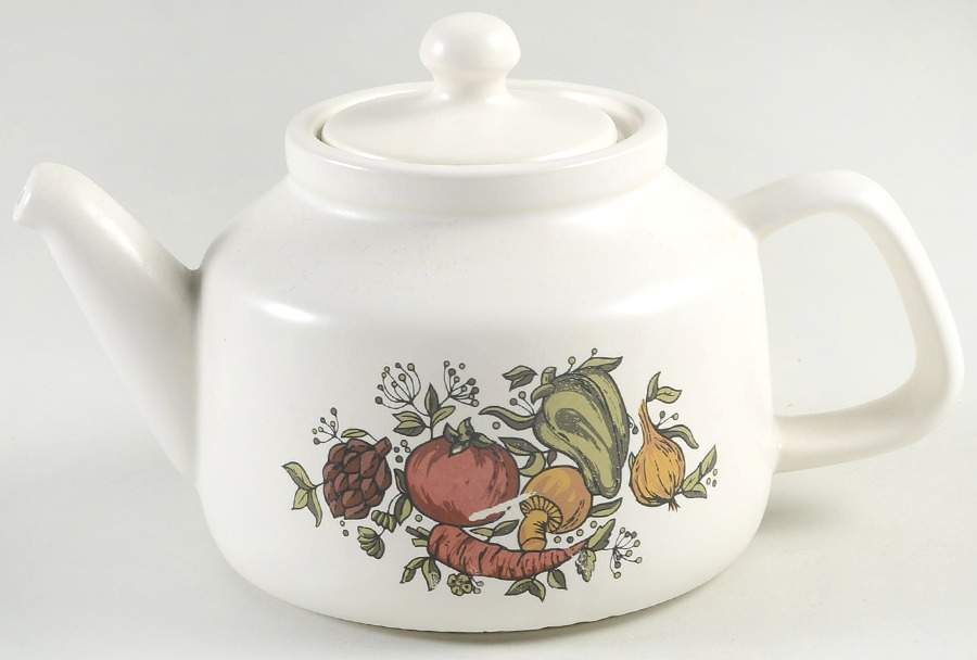 Spice Delight Teapot & Lid by Nelson McCoy-1