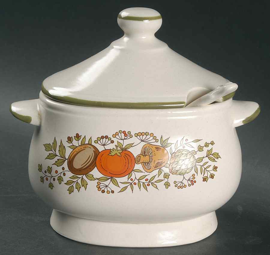 Spice Delight Tureen & Lid w/Ladle by Nelson McCoy-1