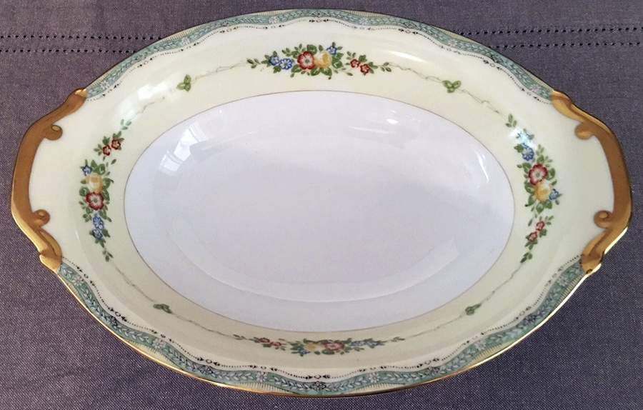 MEI711 11" Oval Vegetable Bowl by Meito-1