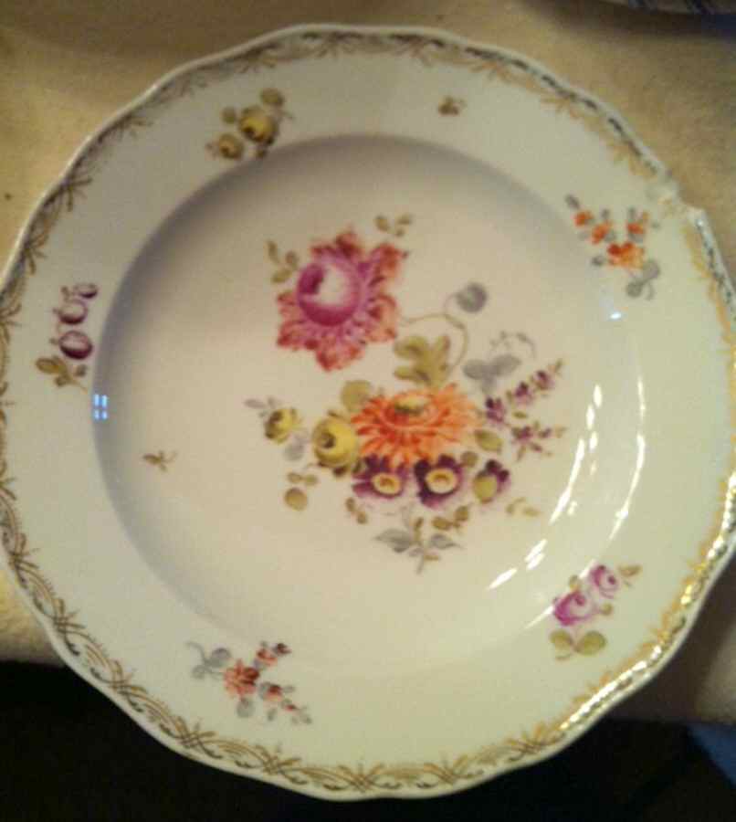 MSS68 Dinner Plate by Meissen (Germany)-1