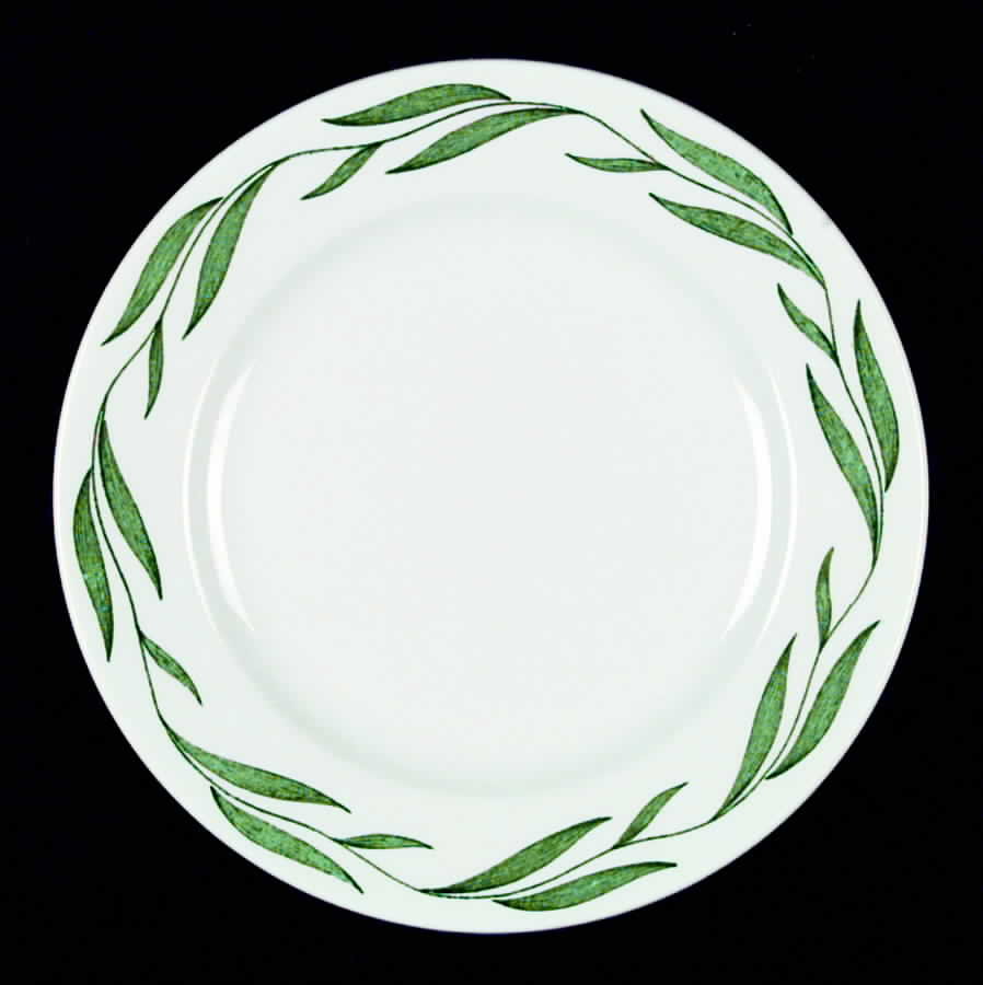 Aragon Green Dinner Plate by Mayer (American)-1