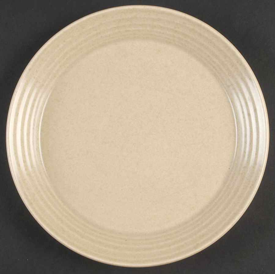 Khaki Salad Plate by Mikasa-1