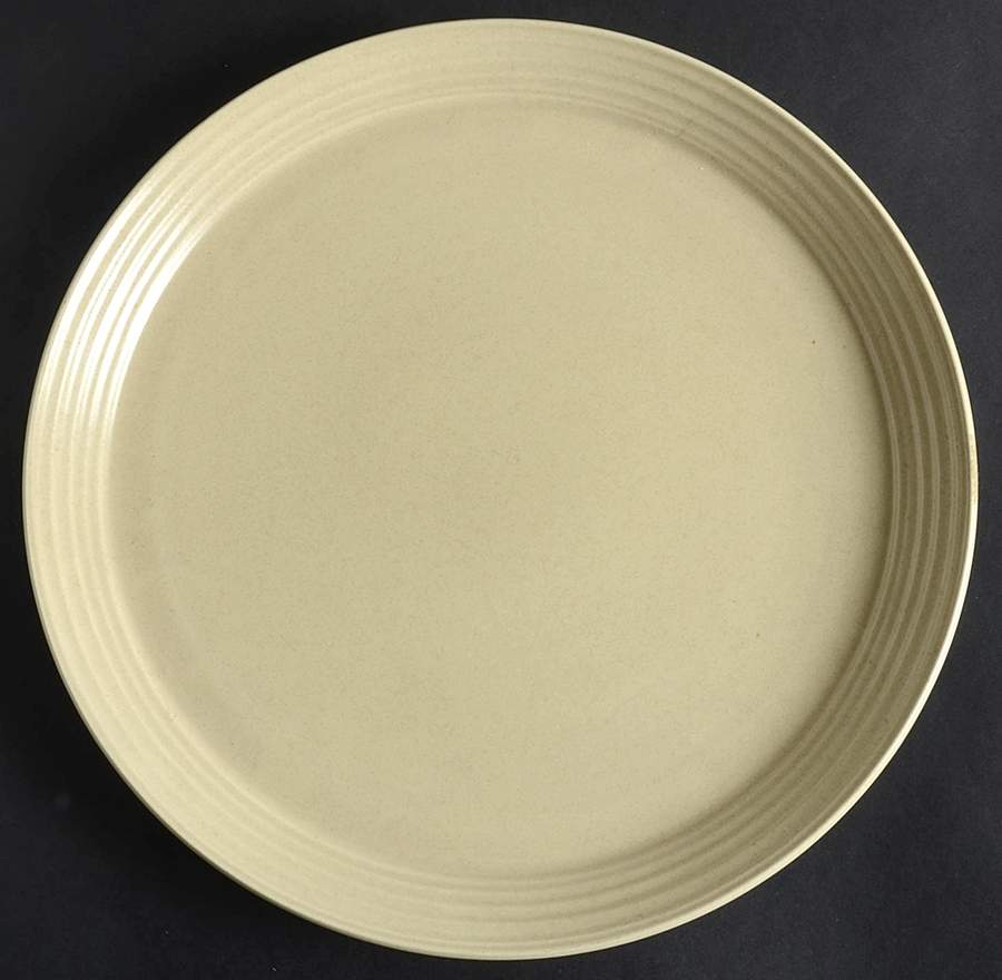Khaki 12" Chop Plate (Round Platter) by Mikasa-1