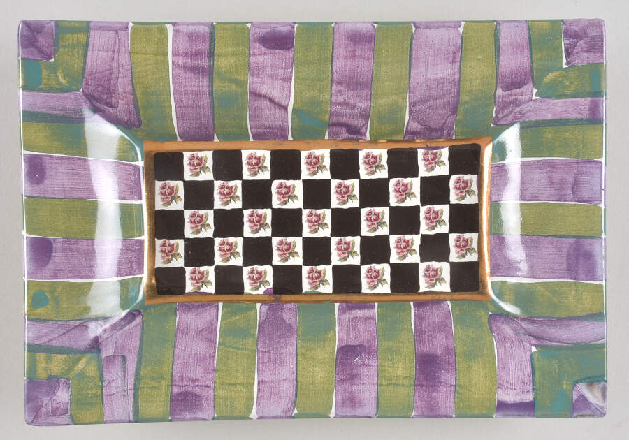 Torquay Kelp Urchin 9" Rectangular Tray by MacKenzie-Childs-1