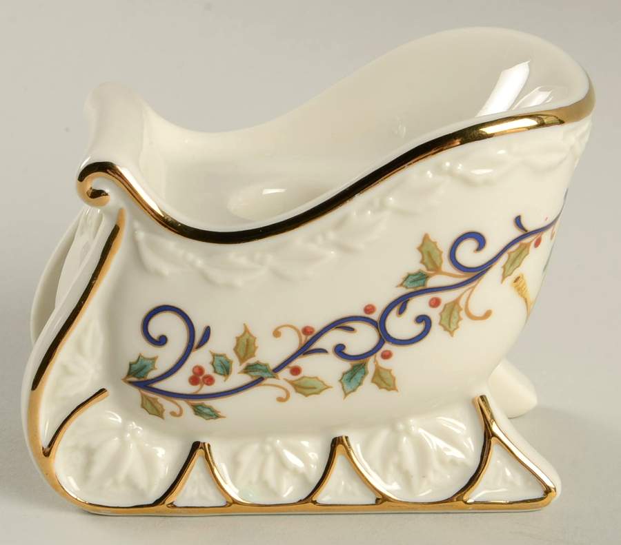 Holly Sleigh Single Light Candlestick by Mikasa-1