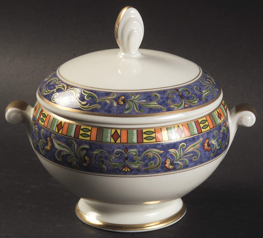 Chanteclair Sugar Bowl & Lid by Mikasa-1