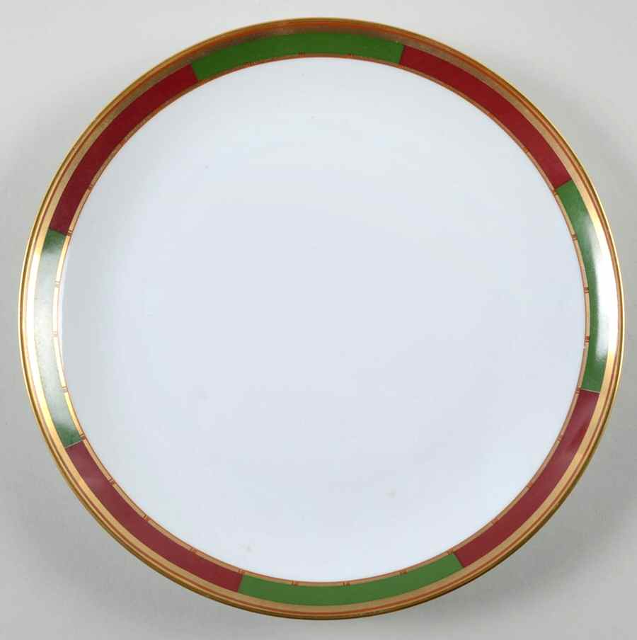 Tassel Salad/Dessert Plate by Mottahedeh-1