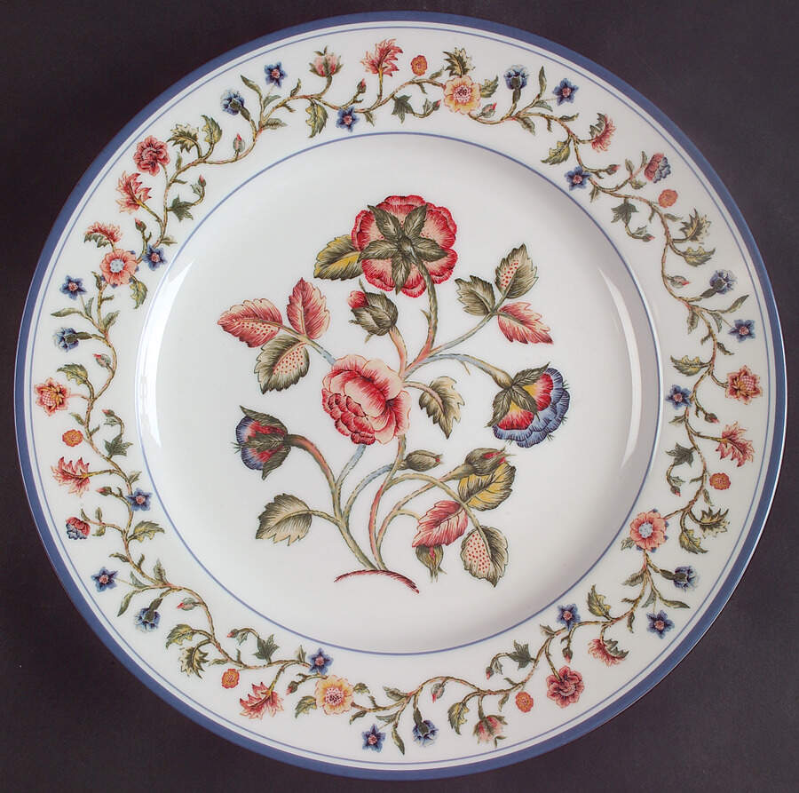 Country Stitch Dinner Plate by Mottahedeh-1