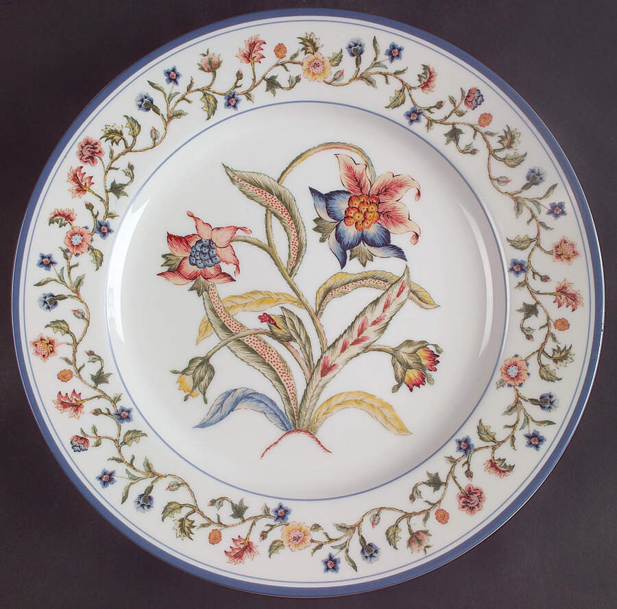 Country Stitch Dinner Plate by Mottahedeh-1