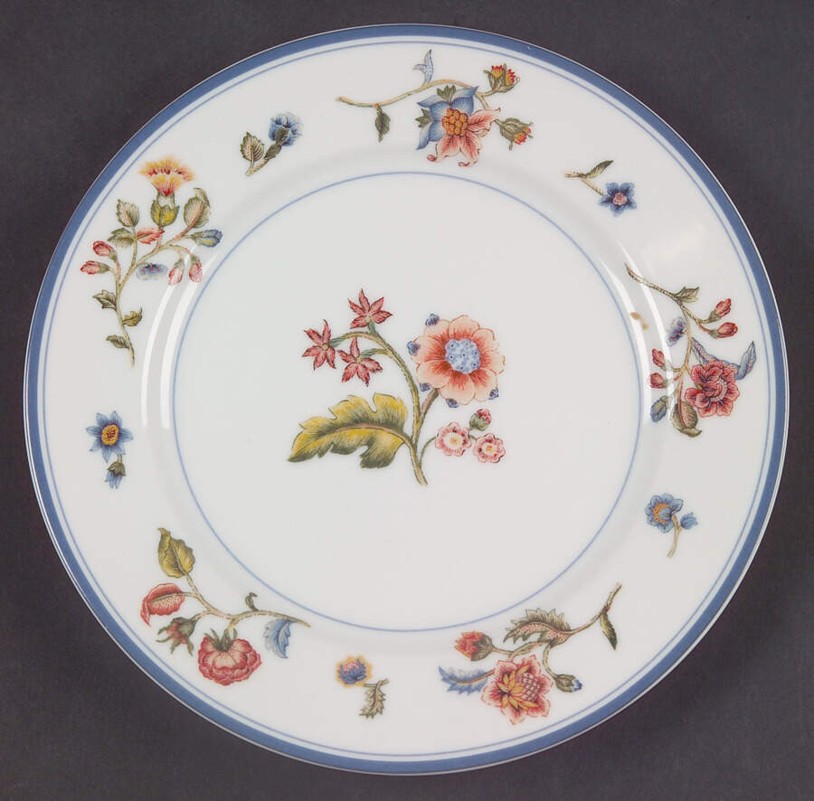 Country Stitch Bread & Butter Plate by Mottahedeh-1