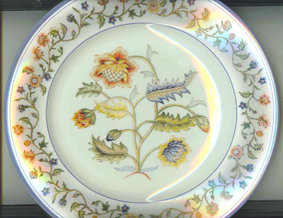 Country Stitch Dinner Plate by Mottahedeh-1
