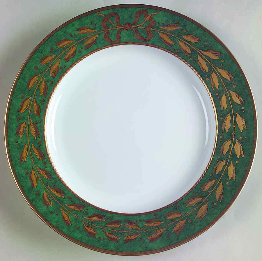 Gabriel Green Dinner Plate by Mottahedeh-1