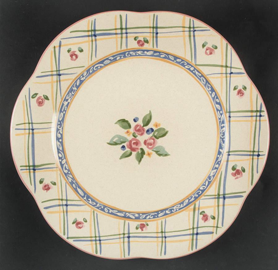 Cottage Bloom Dinner Plate by Mikasa-1