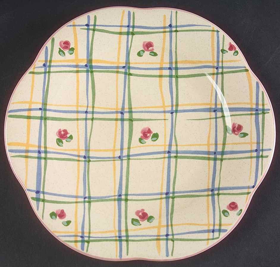Cottage Bloom Salad Plate by Mikasa-1