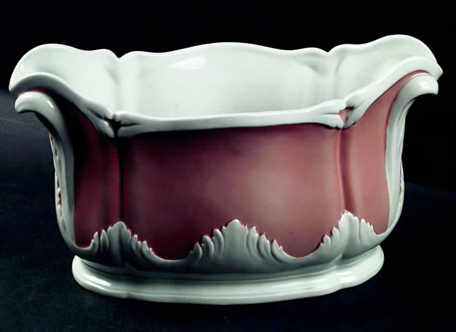 MOT26 12" Oval Flower Bowl by Mottahedeh-1