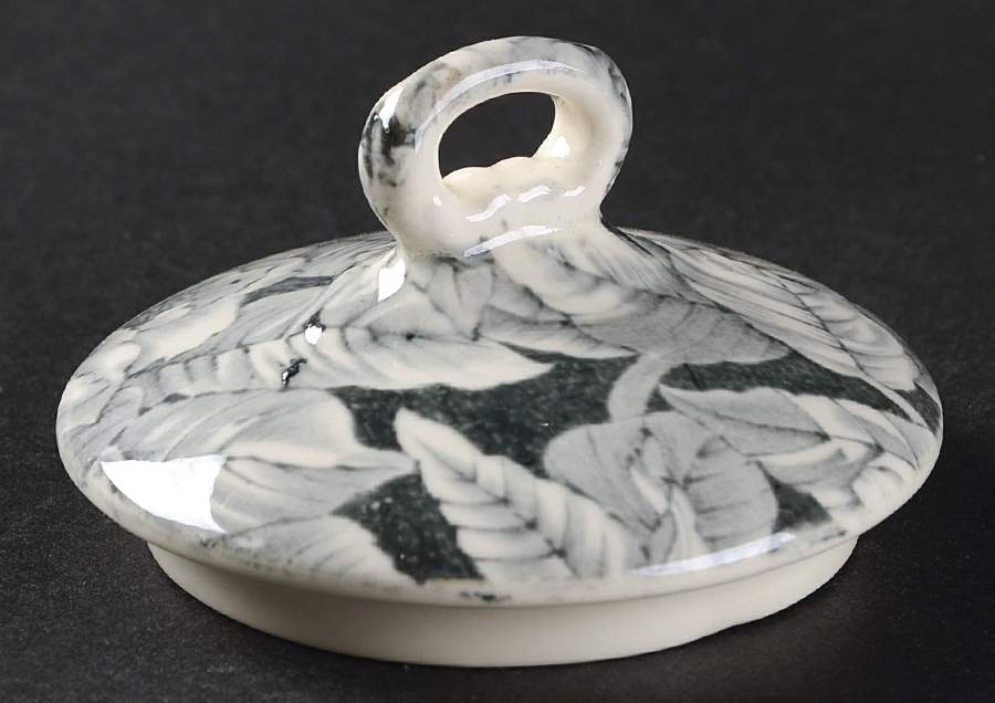 Bermuda Green Lid for Sugar Bowl by Myott Staffordshire-1