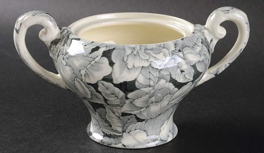 Bermuda Green Sugar Bowl No Lid by Myott Staffordshire-1