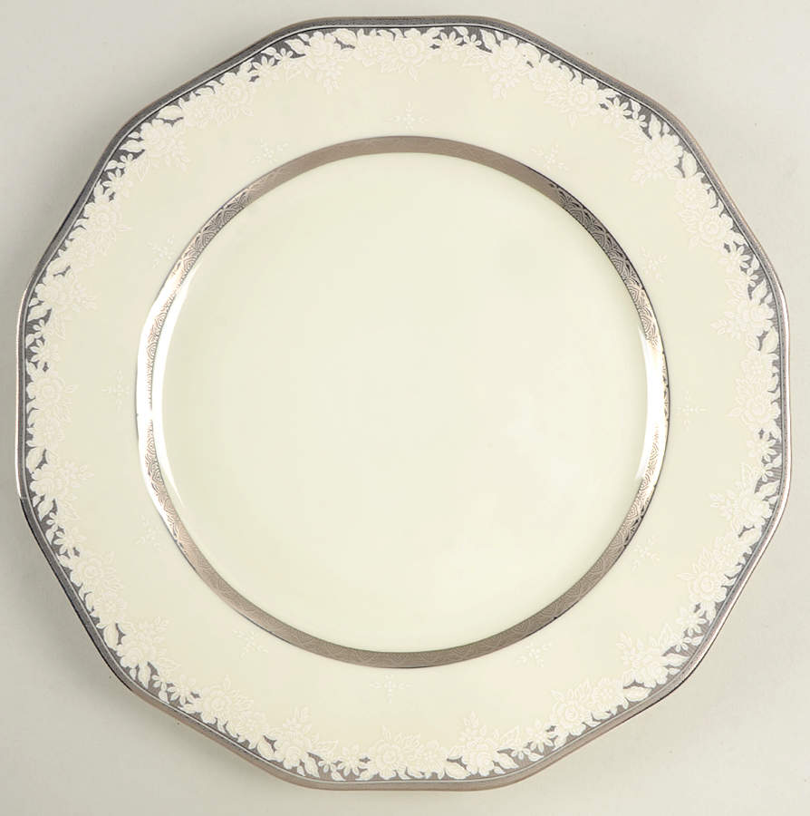 Sterling Lace 12" Chop Plate (Round Platter) by Mikasa-1