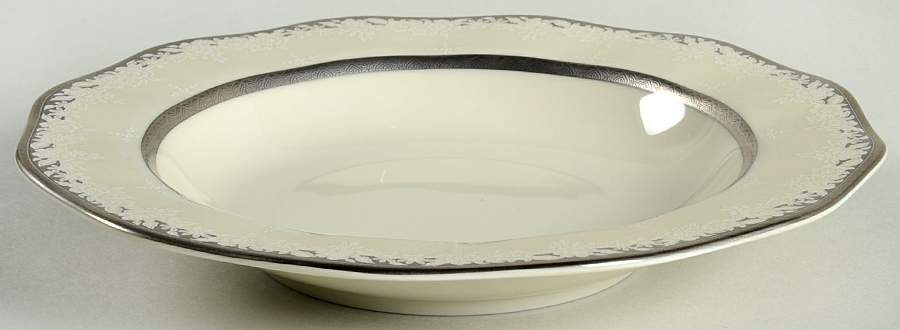 Sterling Lace Rim Soup Bowl by Mikasa-1