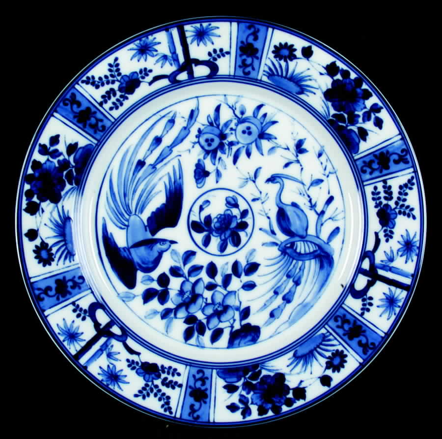 Imari Bird Dinner Plate by Muirfield-1