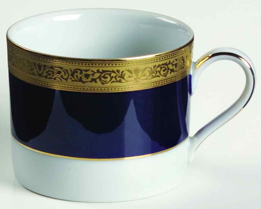 Victorian Cobalt Flat Cup by Muirfield-1