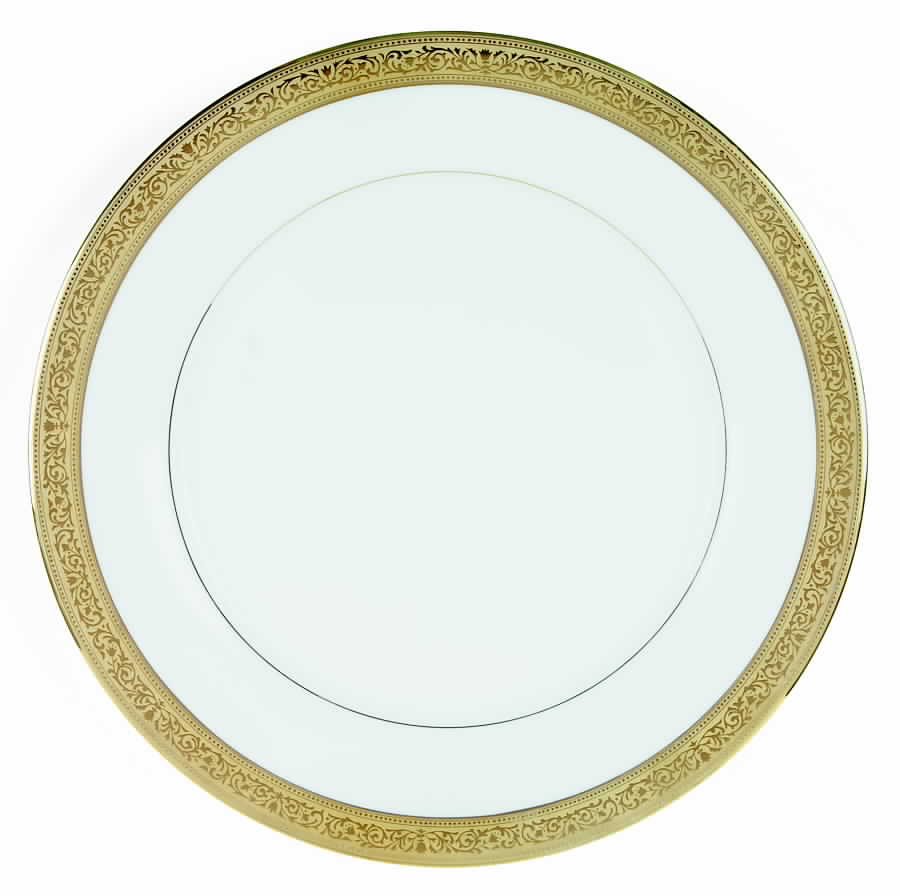 Victorian Gold Dinner Plate by Muirfield-1