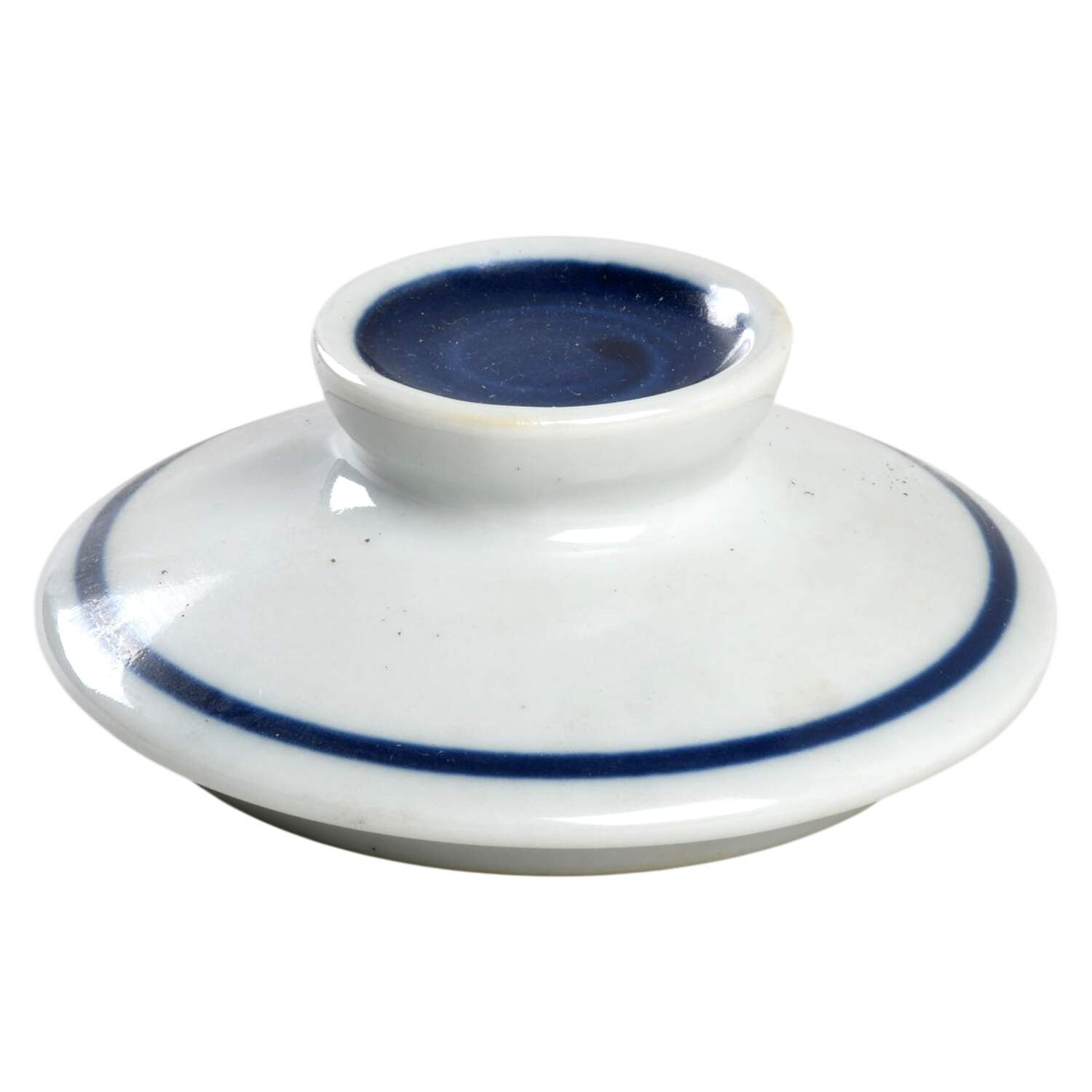 Blue Monterrey Lid for Sugar Bowl by Service Merchandise Inc-1