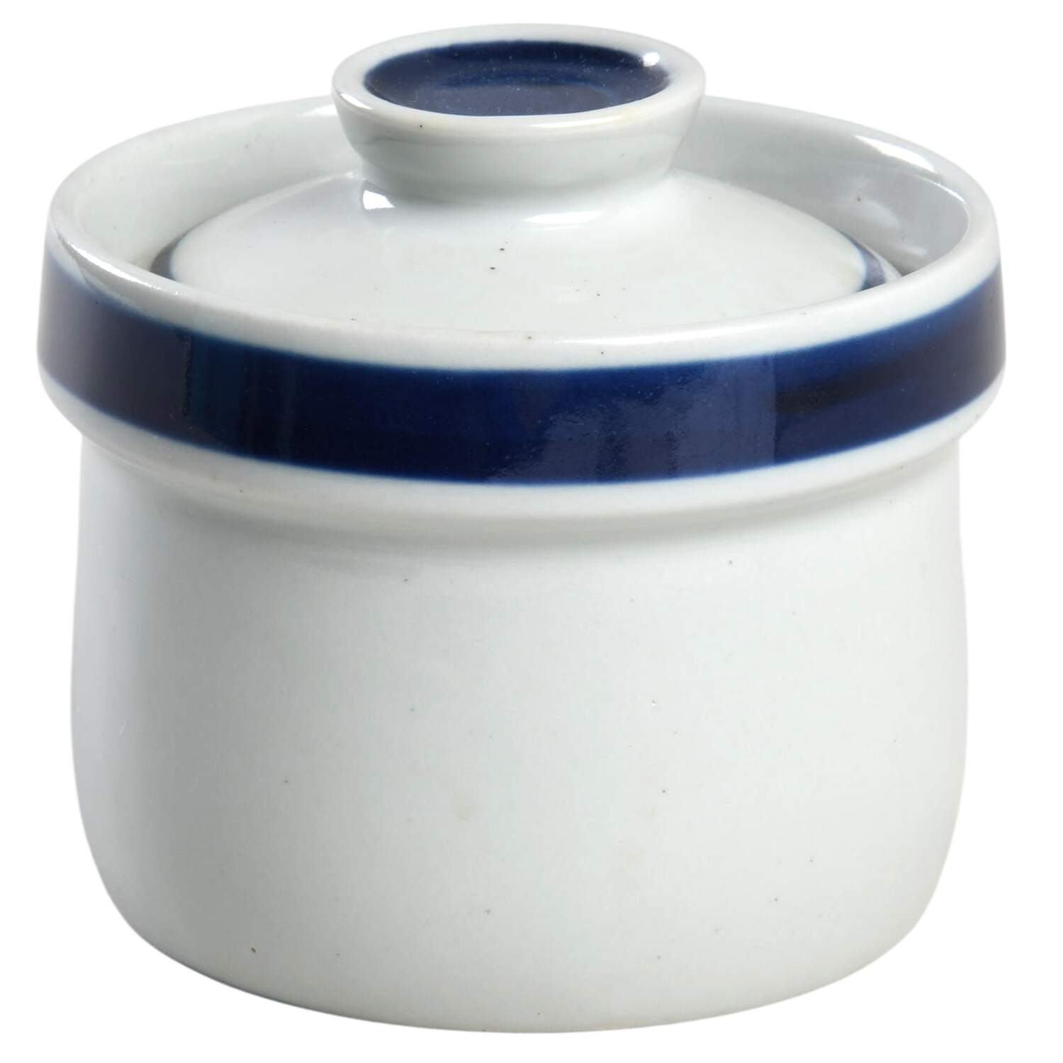Blue Monterrey Sugar Bowl & Lid by Service Merchandise Inc-1
