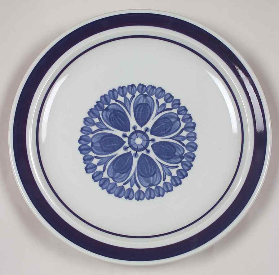 Blue Monterrey Dinner Plate by Service Merchandise Inc-1