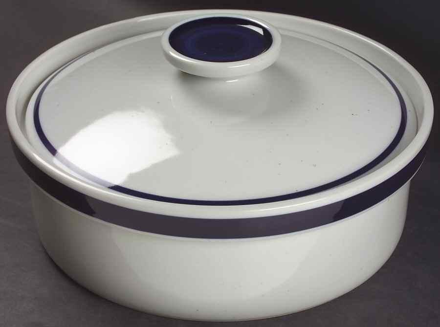 Blue Monterrey 1.5 Qt Round Covered Casserole by Service Merchandise Inc-1