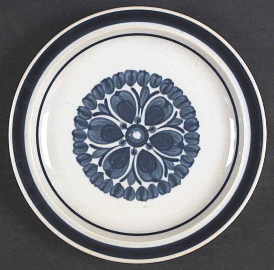 Blue Monterrey Salad Plate by Service Merchandise Inc-1