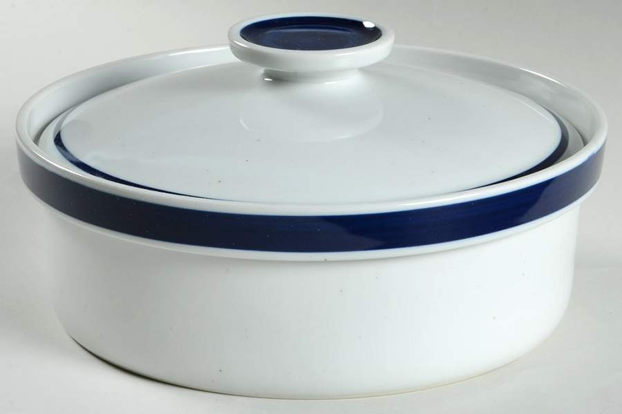 Blue Monterrey 2.5 Qt Round Covered Casserole by Service Merchandise Inc-1