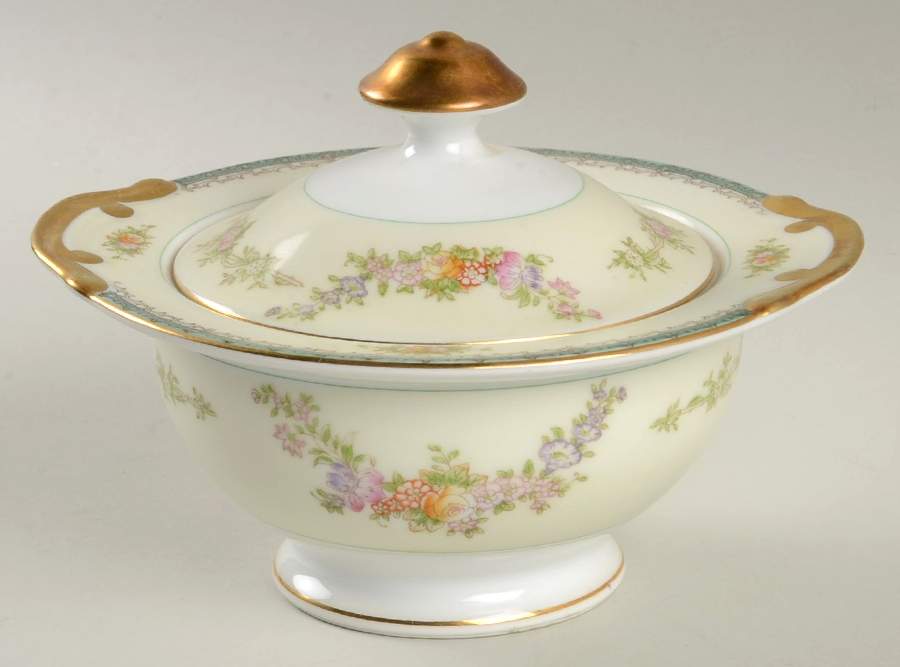 MEI724 Sugar Bowl & Lid by Meito-1