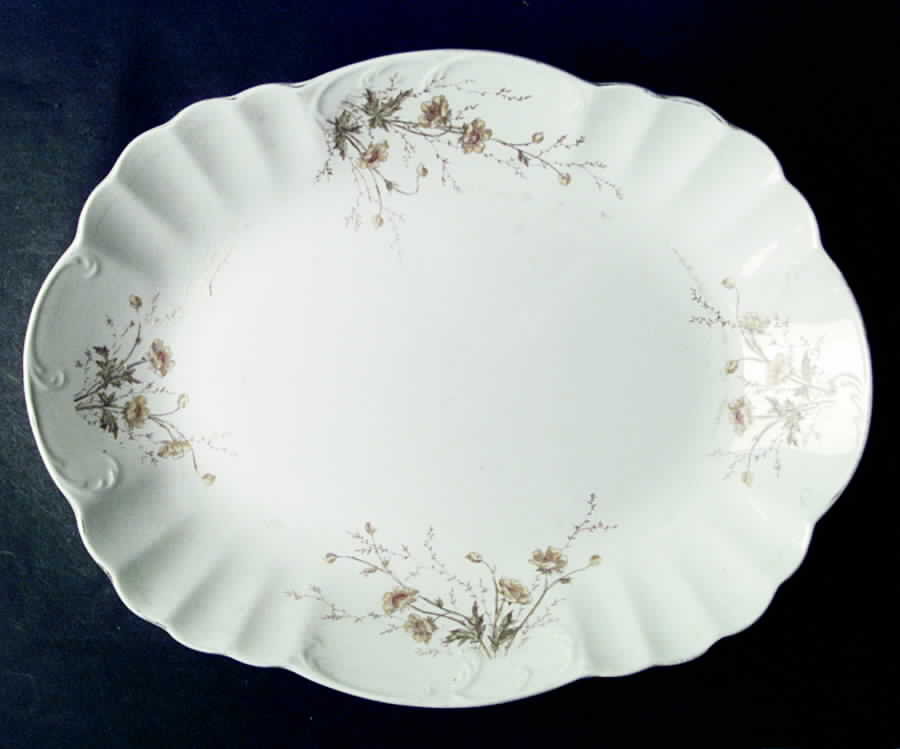 MAD106 16" Oval Serving Platter by John Maddock & Sons-1