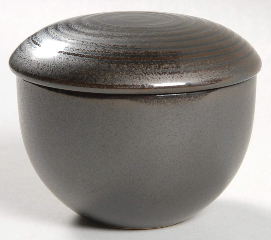 Coffee Bean Sugar Bowl & Lid by Mikasa-1
