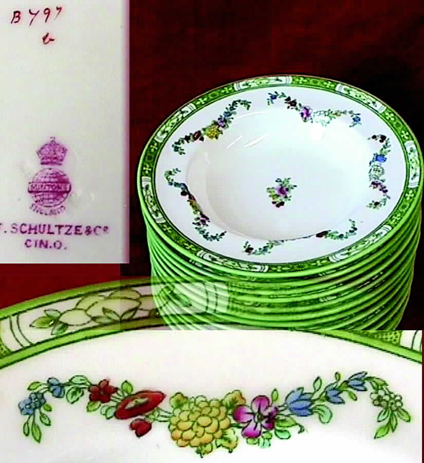 B497 Rim Cereal Bowl by Minton-1