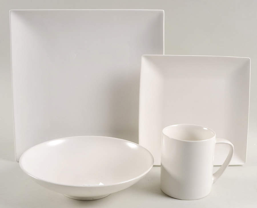 Stone Glaze White 4 Piece Place Setting by Mikasa-1