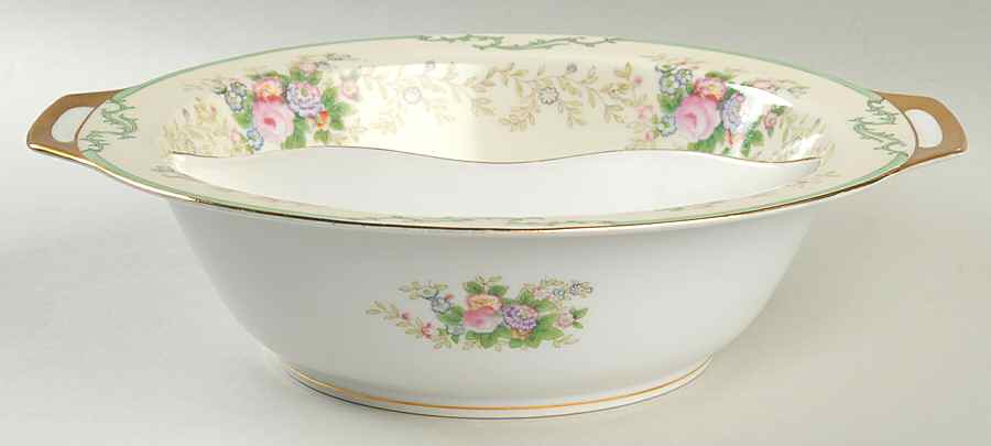 MEI728 11" Round Divided Vegetable Bowl by Meito-1