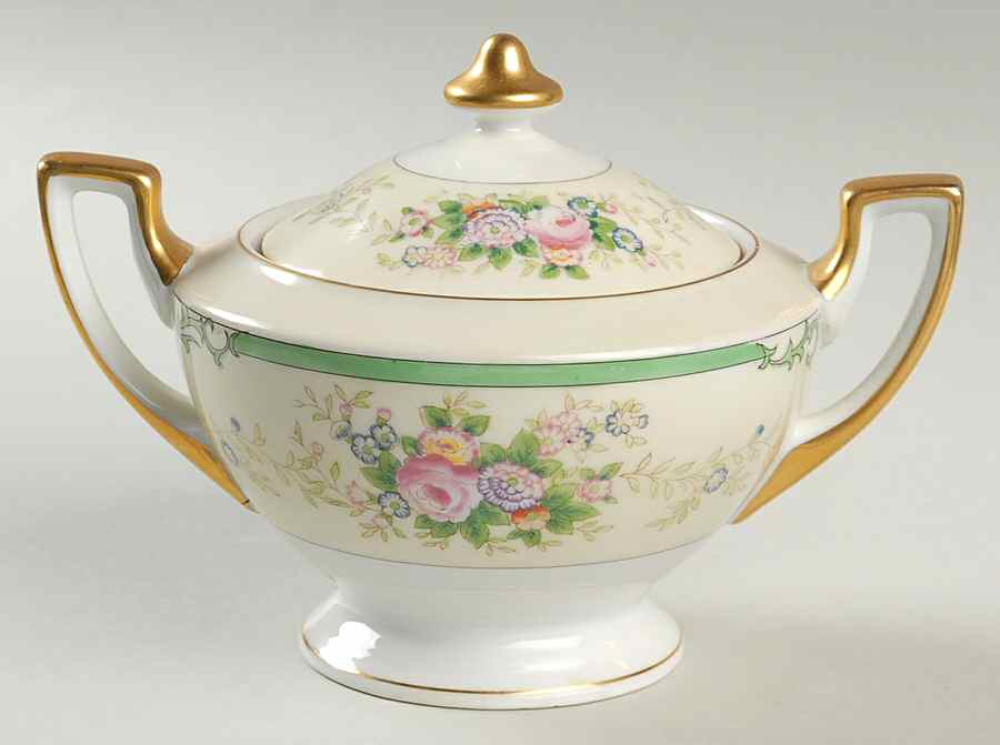 MEI728 Sugar Bowl & Lid by Meito-1