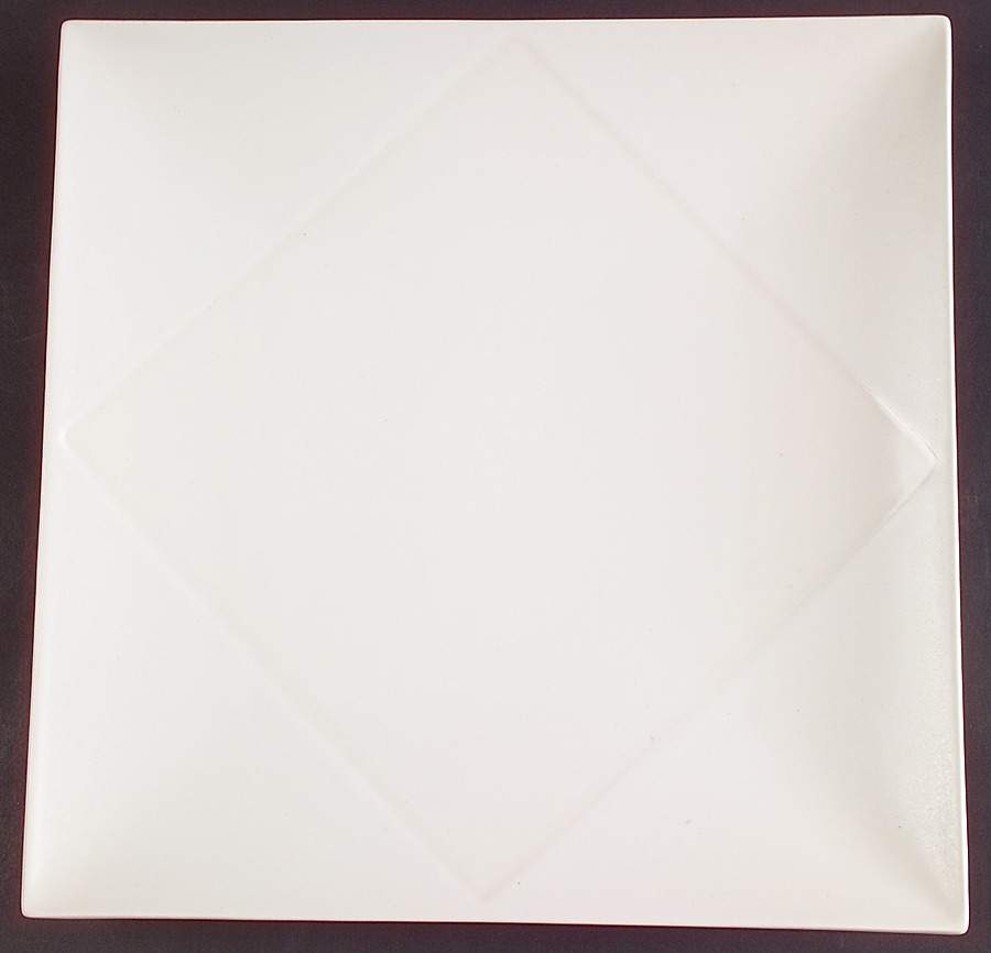 Origami White Dinner Plate by Mikasa-1