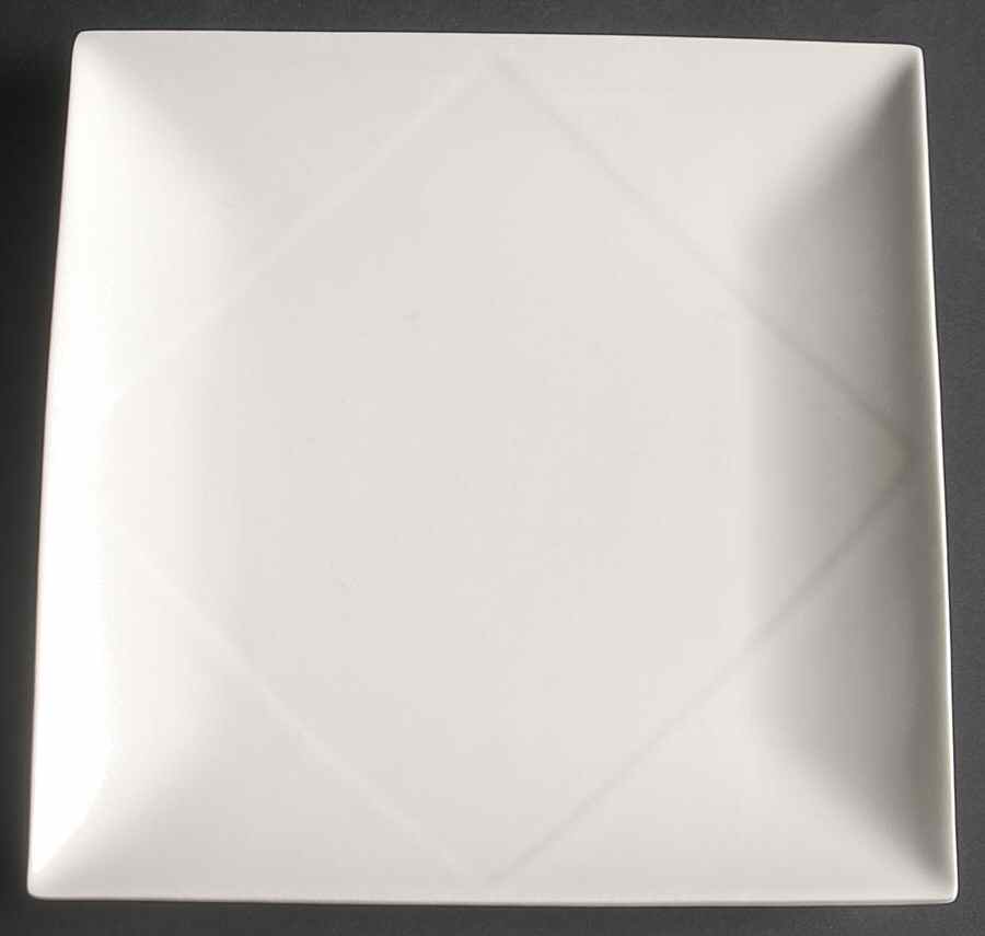 Origami White Salad Plate by Mikasa-1